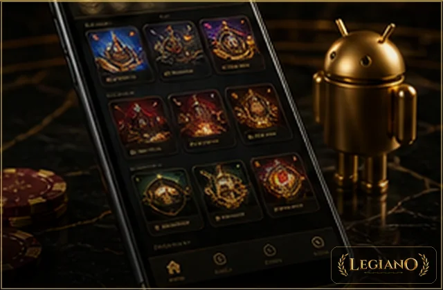 Android Legiano Casino mobile