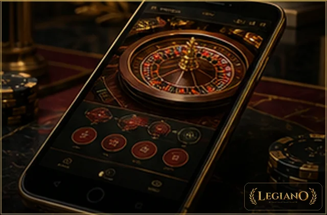 iPhone & iPad Legiano Casino mobile